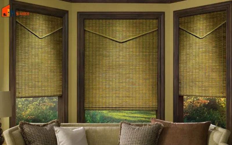 Bamboo or Woven Wood Vertical Blinds