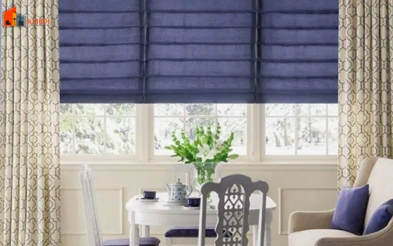 Inverted Roman Blinds