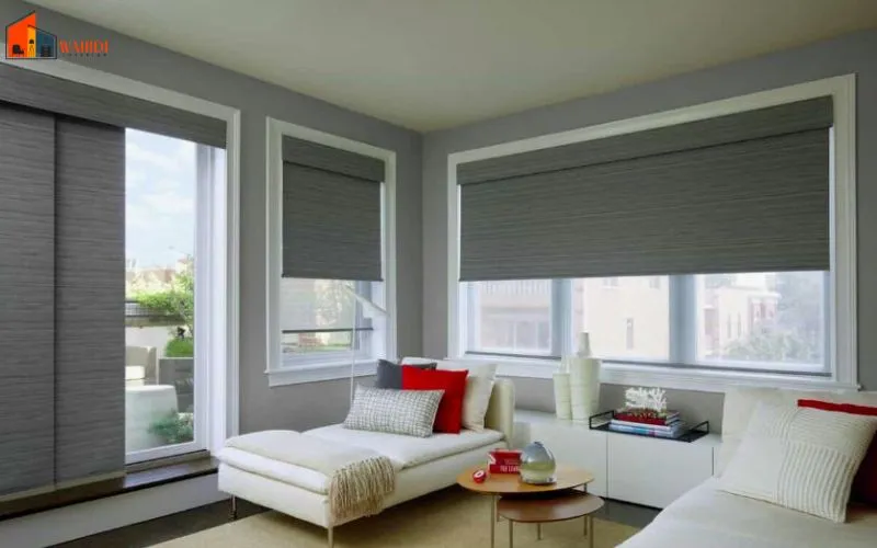 Motorized Roman Blinds