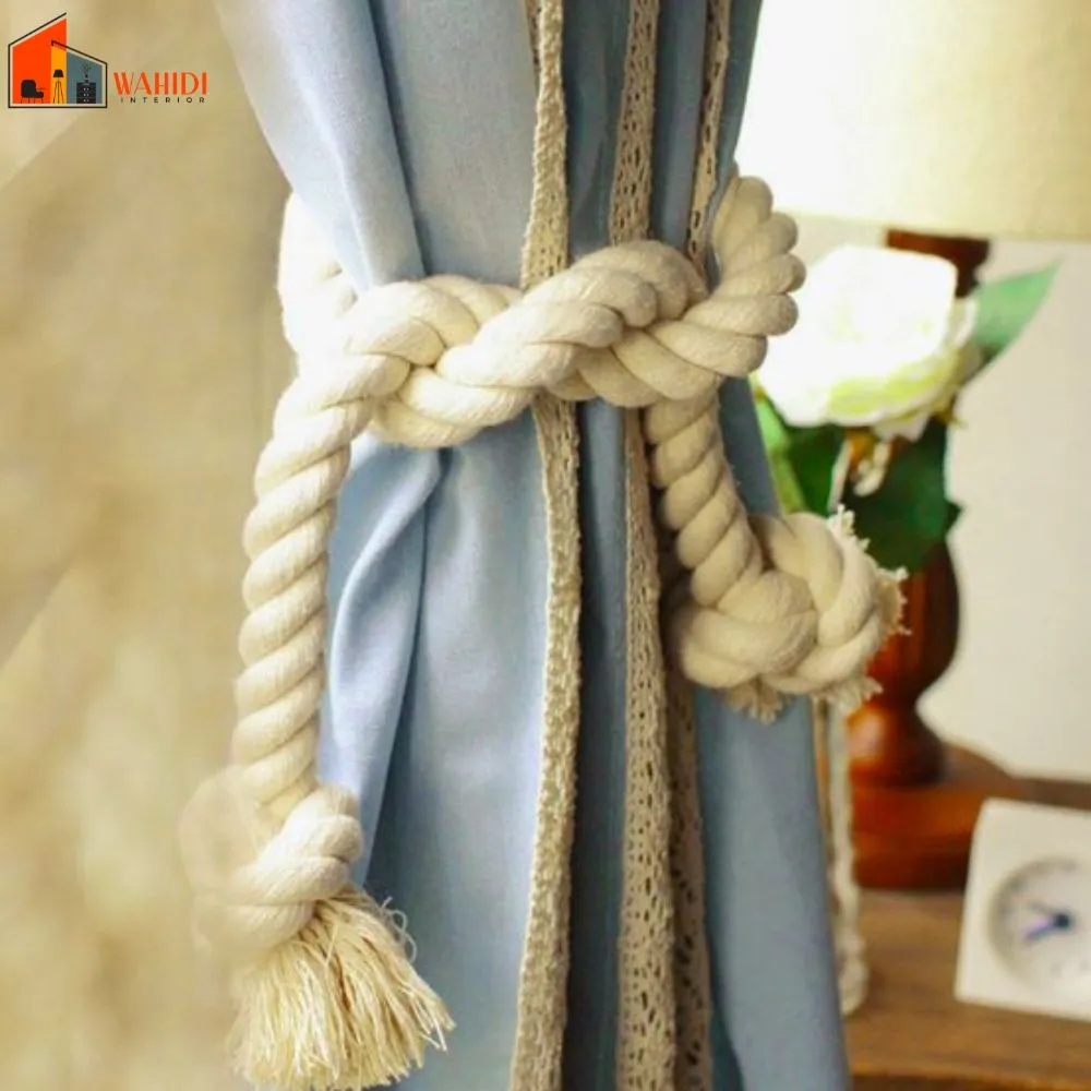 Charm of Rope Curtains Dubai and UAE for Home Office Design