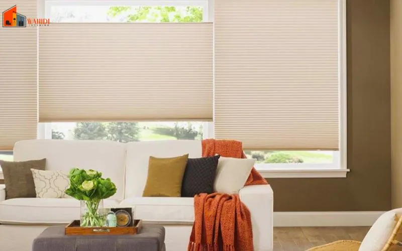 Motorized Pleated Blinds