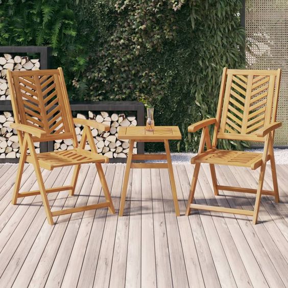 Wooden Garden Chairs